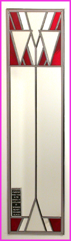 Charles rennie mackintosh Single Mirror Triangles